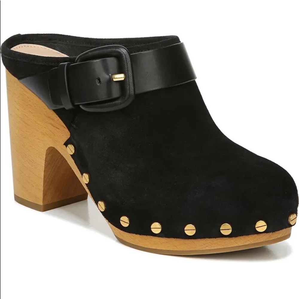 Veronica Beard “Dacey” clog in black. Size 8.